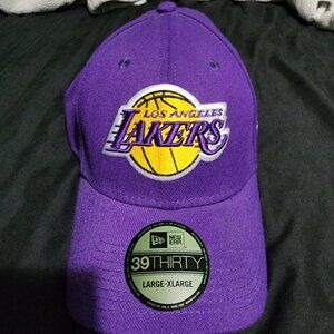 Los Angeles Lakers New Era 9Fifty Snapback Purple NBA Hat Cap Lebron Large-XL
